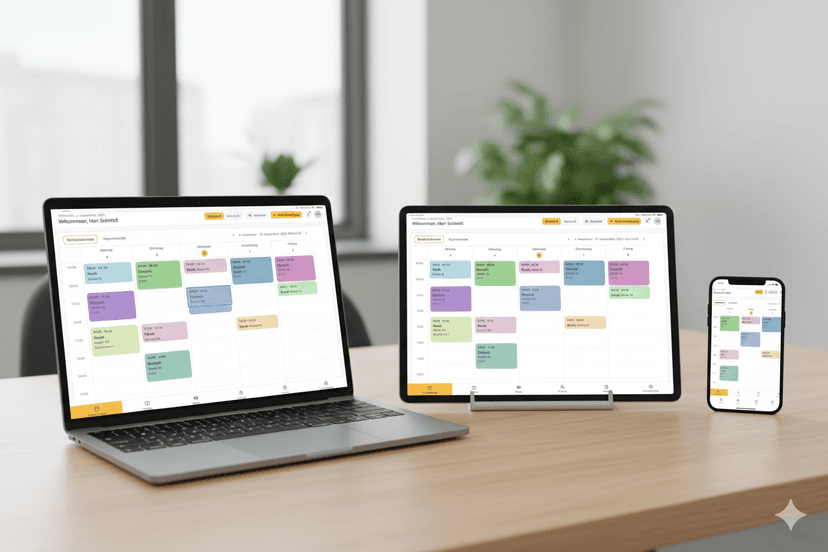 Auf jedem Endgerät verfügbar